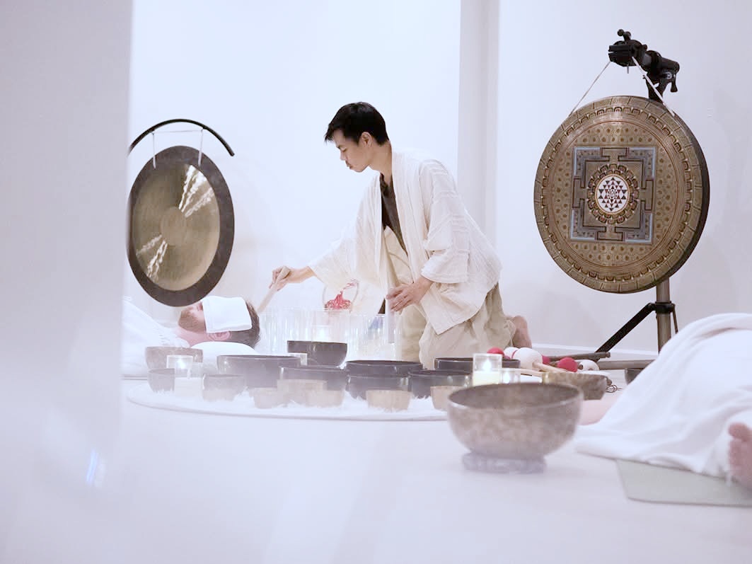 Gita Ashram sound healing practitioner