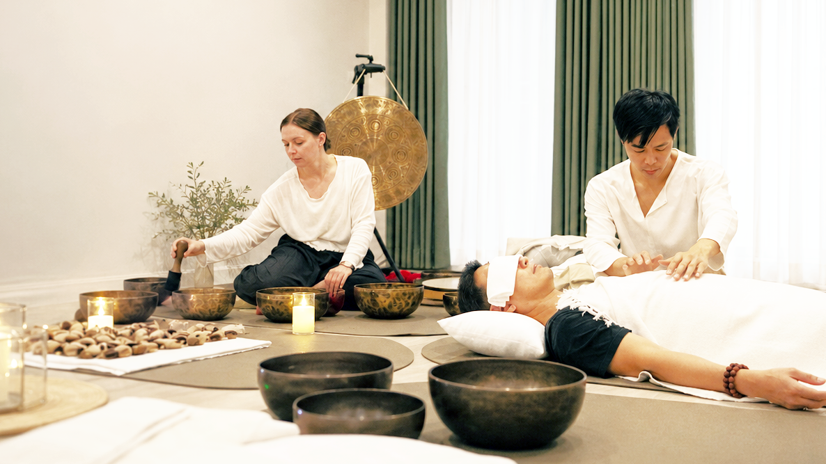 Sound healing experience